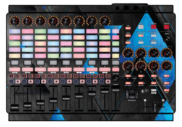 Akai Pro APC 40 MK2 Skin Metallic Bermuda Blue